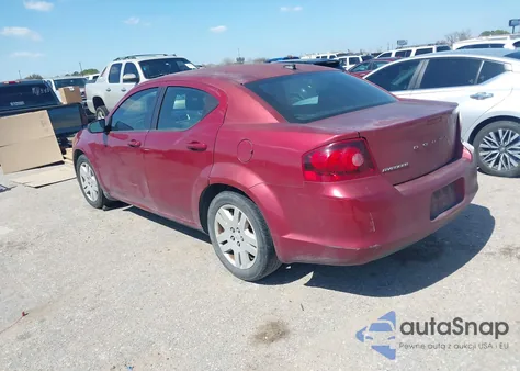2014 Dodge Avenger Se z USA, uszkodzony, nr VIN 1C3CDZAB5EN232646